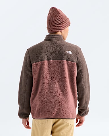 Mens Yumiori FullZip TNF Copper Silt  Smokey Brown BACK