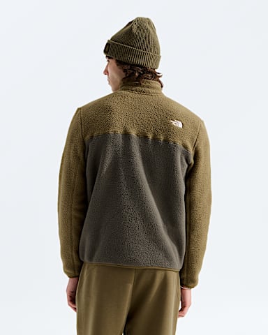 Mens Yumiori Zip TNF New Taupe Green Caraway Seed BACK