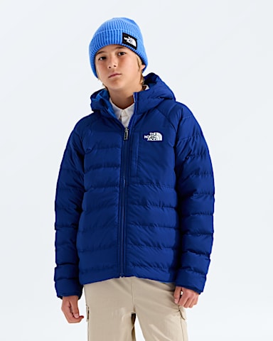 Boys Reversible Perrito Hooded Jacket TNF Bold Blue HERO