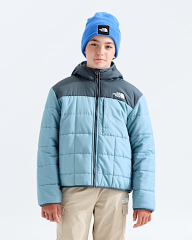 Veste rversible Shasta fermeture clair pour garons TNF Sarcelle pleGris granit HERO