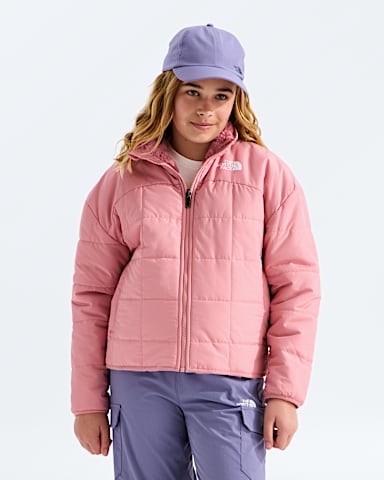 Veste rversible Shasta  fermeture clair pour filles TNF Great Smoky HERO