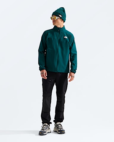 Mens Tek Approach Jacket TNF Pacific Teal HERO2