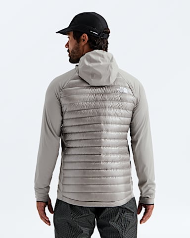 Mens Summit Series Breithorn LT Hybrid Hoodie TNF Stone Slab BACK
