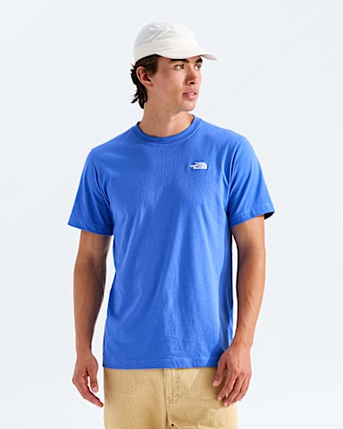 Mens Evolution Simple Dome Regular ShortSleeve Tee TNF Active Blue Main