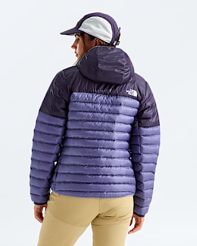 Womens Terra Peak Hoodie TNF Endless DuskGrounded Plum BACK