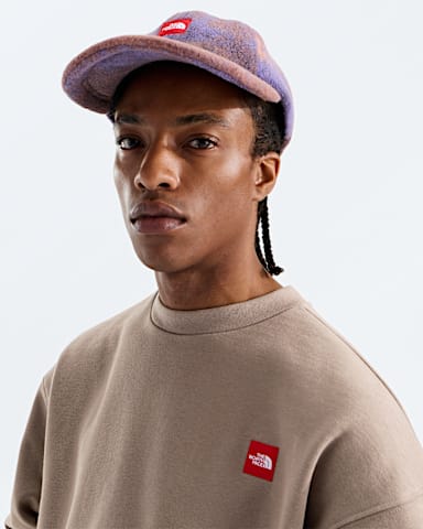 Chandail ras du cou TNF Red Box pour hommes TNF Grenat HERO3