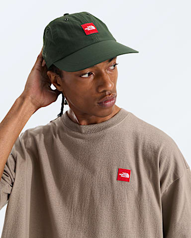 Mens TNF Red Box ShortSleeve Tee TNF Garnet HERO3