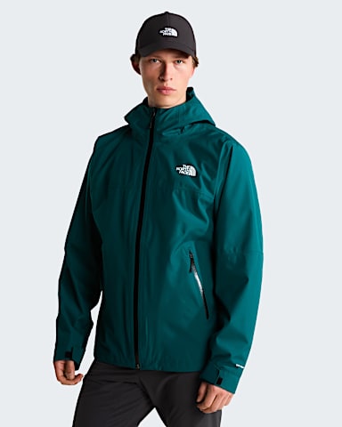 Mens DRYVENT ZipIn Jacket TNF Pacific Teal Main