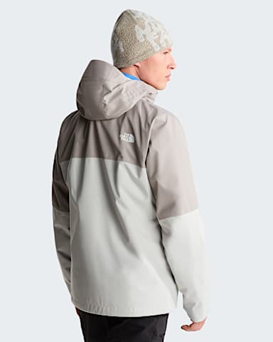 Mens DRYVENT ZipIn Jacket TNF Cumulus CloudStone Slab BACK