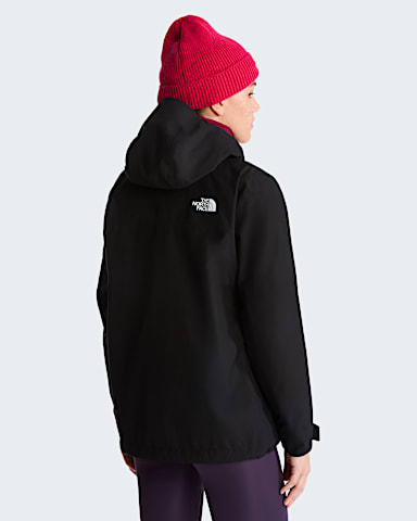 Womens DRYVENT ZipIn Jacket TNF TNF Black BACK