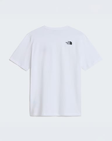 Unisex Off Piste Embro Relaxed ShortSleeve TeeGraphic TNF TNF White BACK