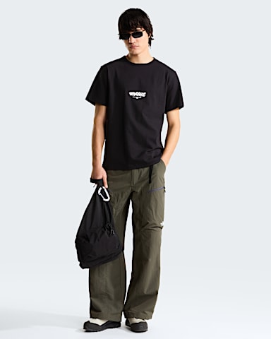 Unisex NSE Relaxed Short Sleeve Tee Logo Play TNF TNF Black HERO3