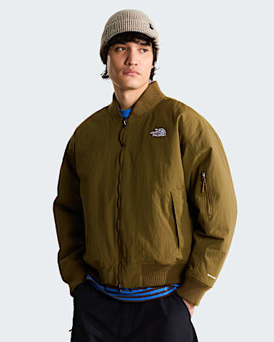 Mens TNF Energy Bomber Jacket TNF Caraway Seed Main