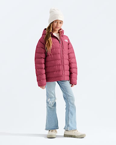 Veste capuche rversible Perrito pour filles TNF Fermented Clay HERO2