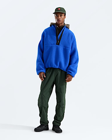 Mens TNF Red Box Zip Fleece TNF TNF Blue HERO2