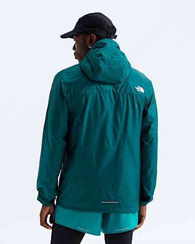 Mens Ridgelite FUTUREFLEECE Wind Jacket TNF Pacific Teal BACK