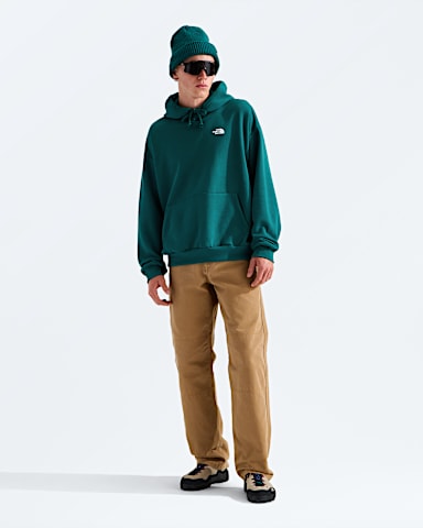 Mens Evolution Simple Dome Oversize Hoodie TNF Pacific Teal HERO2