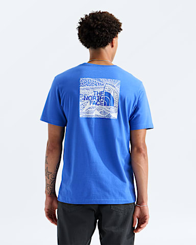Mens Box NSE Celebration Regular ShortSleeve Tee TNF Active Blue Main