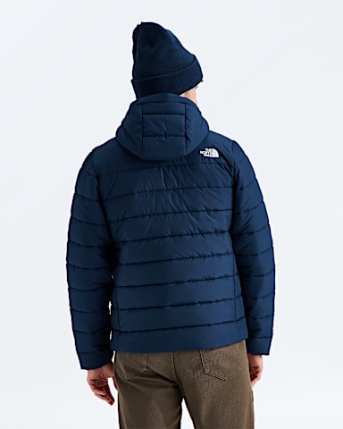 Mens Aconcagua Hooded Jacket TNF Summit Navy BACK