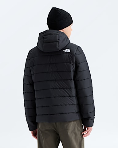Mens Aconcagua Hooded Jacket TNF TNF Black BACK