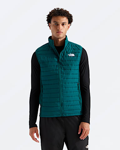 Mens Canyonlands Hybrid Vest TNF Pacific Teal Main