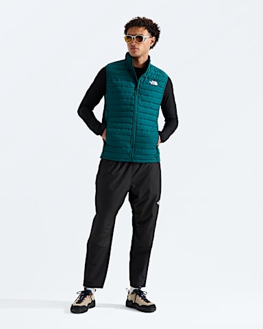 Mens Canyonlands Hybrid Vest TNF Pacific Teal HERO2