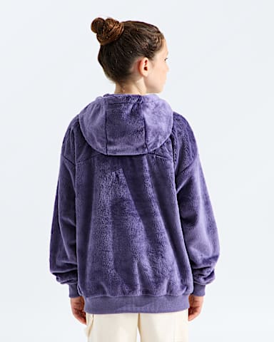 Girls Osito FullZip Hoodie TNF Grounded Plum BACK