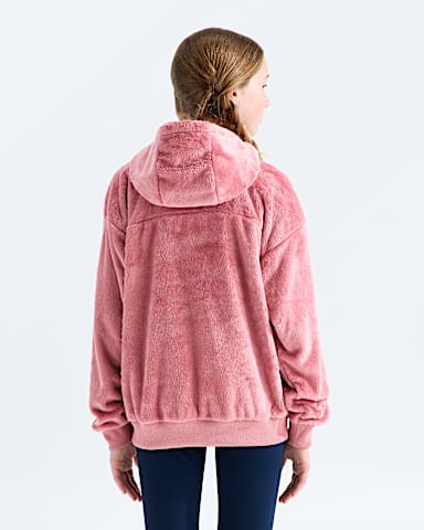 Chandail  capuche Osito avec fermeture clair intgrale pour filles TNF Great Smoky BACK