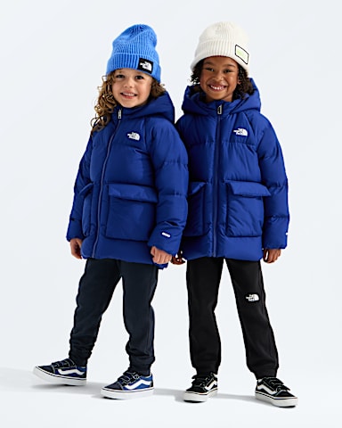 Kids North Down FleeceLined Parka TNF Bold Blue Main