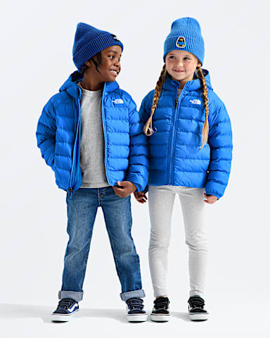 Veste capuche rversible Perrito pour enfants TNF Bleu Actif HERO