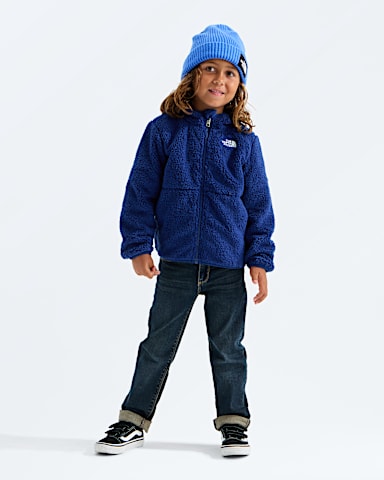 Chandail capuche Campshire avec fermeture clair pour enfants TNF Bleu Vif HERO2