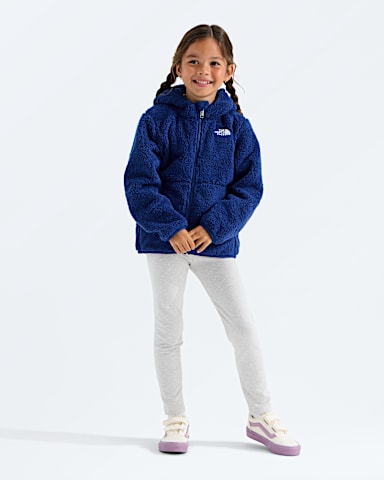 Chandail capuche Campshire avec fermeture clair pour enfants TNF Bleu Vif HERO3