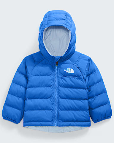 Baby Reversible Perrito Hooded Jacket TNF Active Blue ALTFRONT