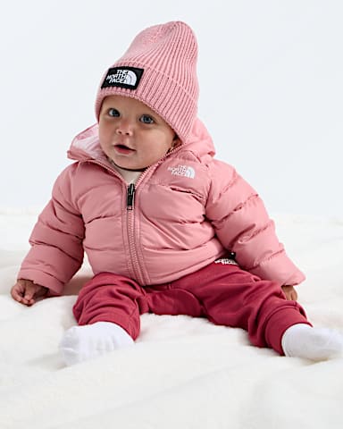 Baby Reversible Perrito Hooded Jacket TNF Primrose Main