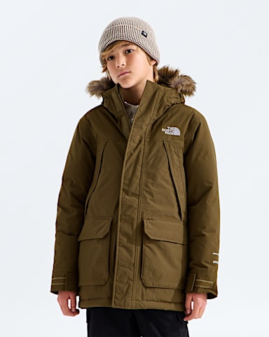 Boys McMurdo Parka TNF Caraway Seed Main