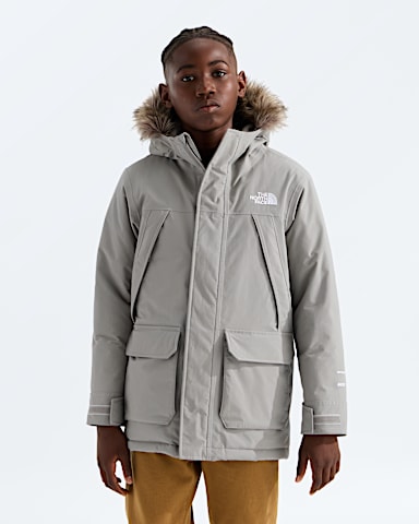 Boys McMurdo Parka TNF Stone Slab Main
