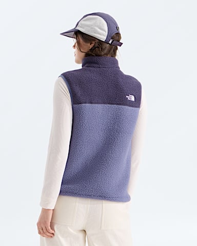 Womens Yumiori Vest TNF Grounded PlumEndless Dusk BACK