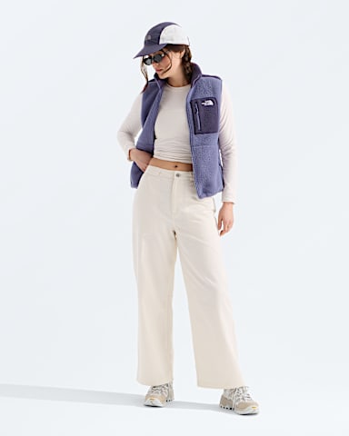 Womens Yumiori Vest TNF Grounded PlumEndless Dusk HERO2