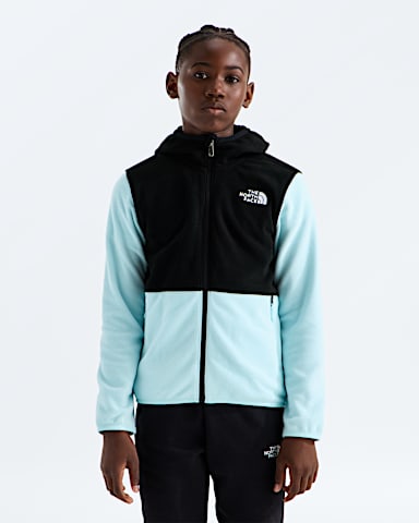 Boys  Girls Glacier FullZip Hoodie TNF Glacier HERO3