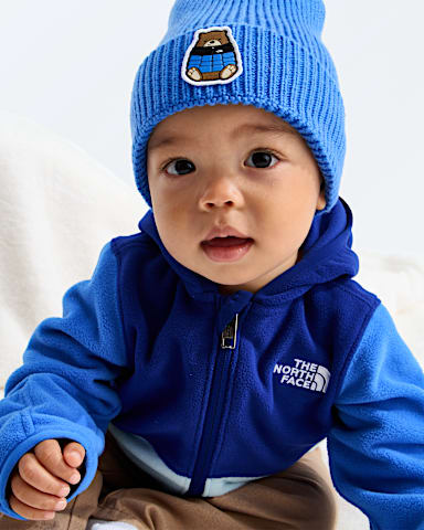 Baby Glacier FullZip Hoodie TNF Bold BluePolar HazeActive Blue HERO2