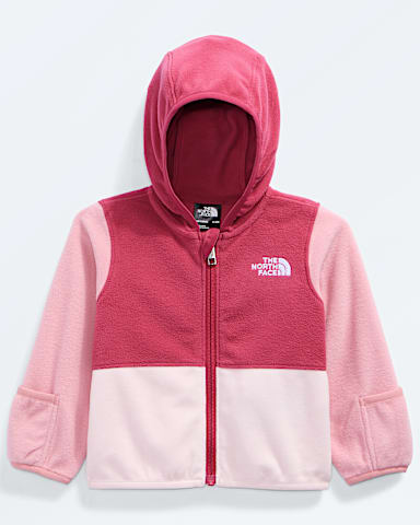 Baby Glacier FullZip Hoodie TNF Fermented ClayPale BlossomPrimrose ALTFRONT