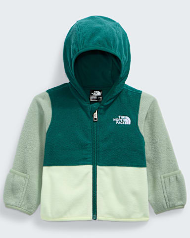 Baby Glacier FullZip Hoodie TNF Pacific TealCalcified LimeSlate Moss ALTFRONT