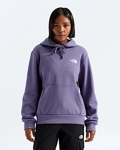 Chandail  capuchon Evolution Box NSE pour femmes TNF Prune Profond BACK