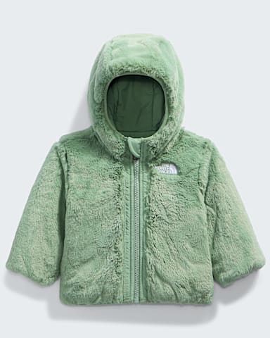Baby Girls Reversible Shasta FullZip Hooded Jacket TNF Slate Moss HEROREV