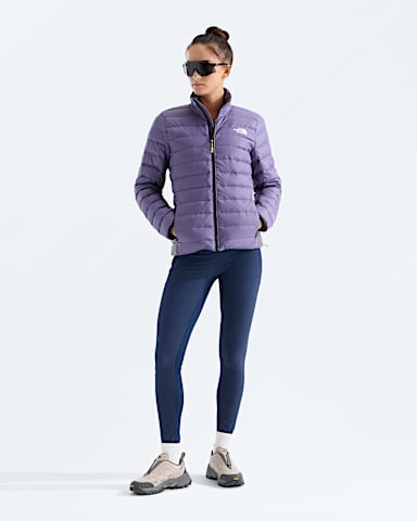 Womens Classic Down Jacket TNF Grounded Plum HERO2