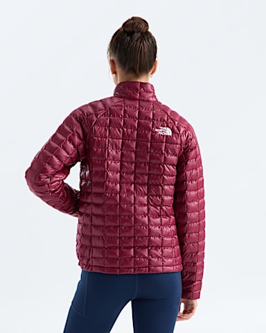 Manteau THERMOBALL pour femmes TNF Bordeaux Intense BACK