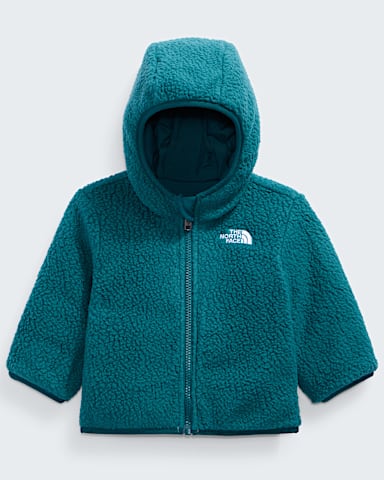 Baby Boys Reversible Shasta FullZip Hooded Jacket TNF Slate MossPacific Teal HEROREV