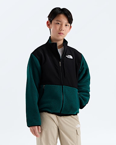 Manteau Denali pour garons et filles TNF Pacific Teal HERO2