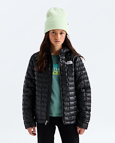 Manteau  capuchon THERMOBALL pour enfants TNF Noir TNFNoir TNF HERO3