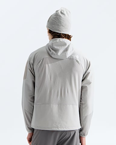 Mens Tek Approach FUTUREFLEECE Hooded Jacket TNF Cumulus CloudStone Slab BACK